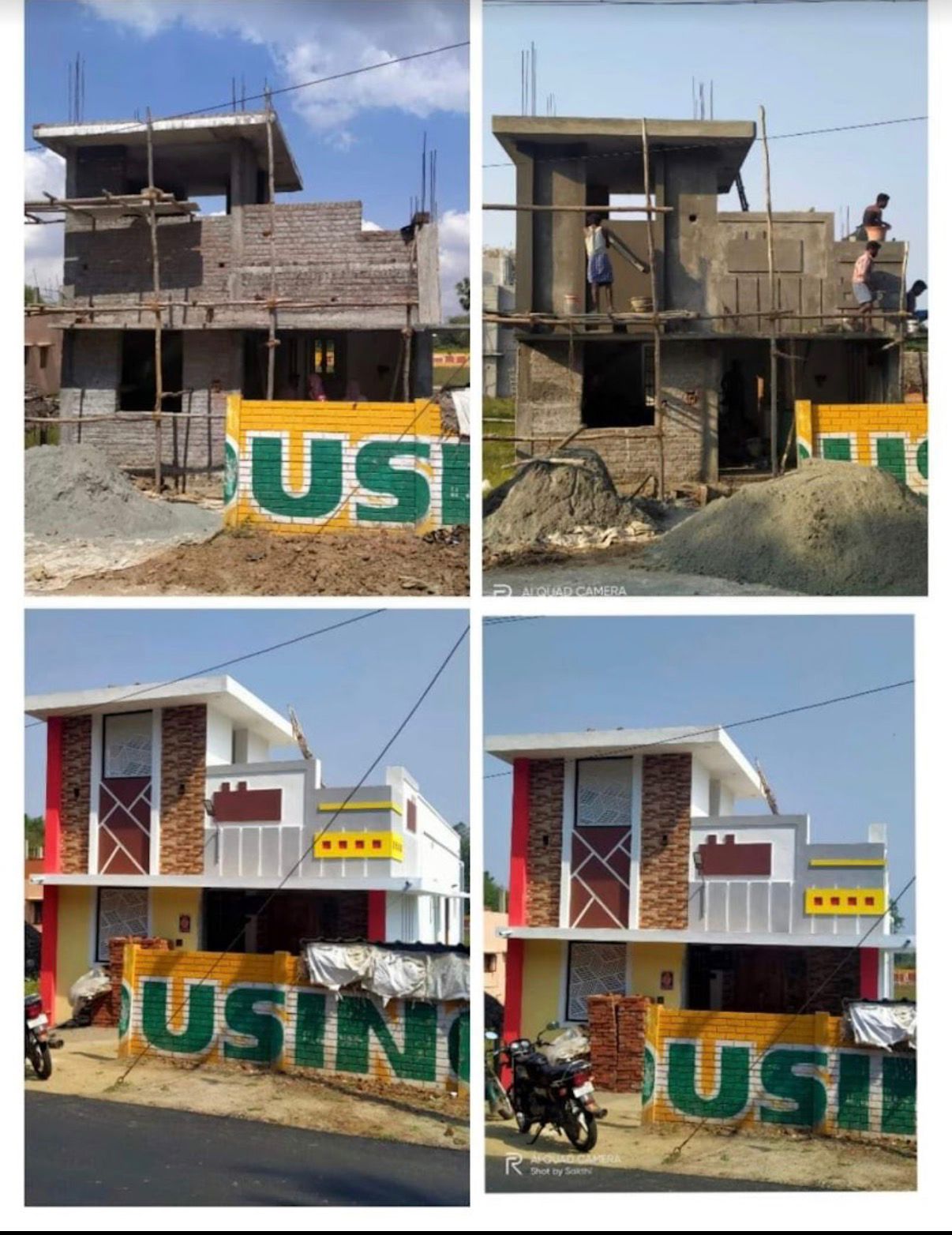 G+2 multi-unit residential building in Narayani Nagar, Kumbakonam